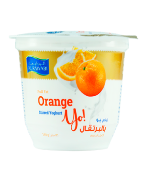 Orange Fruit Yoghurt